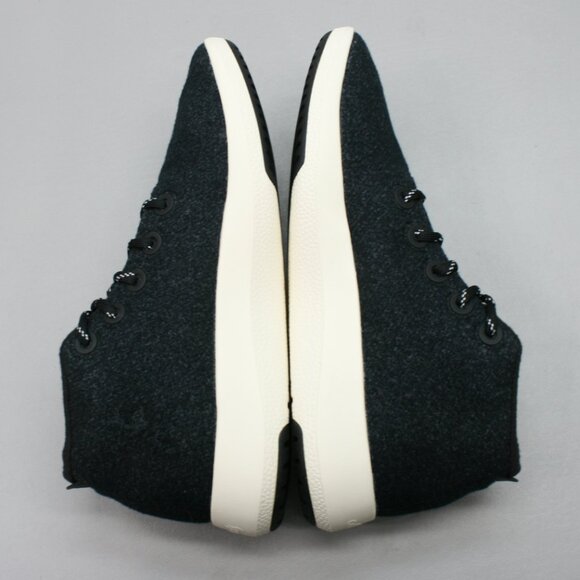 Allbirds Mens 12 WRUM Wool Runner Up Mizzles Black Charcoal High-top Shoes Boots - Picture 12 of 12